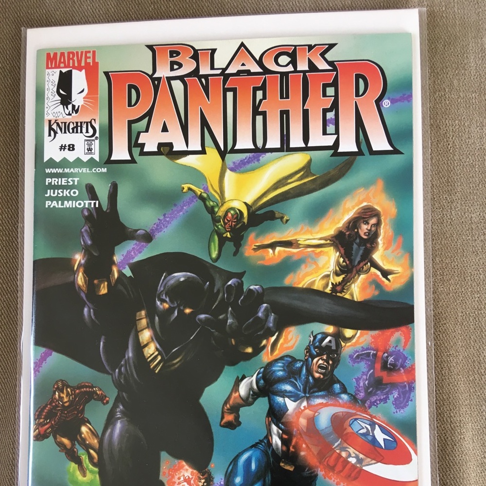 Black panther #8 1999 marvel comics free shipping